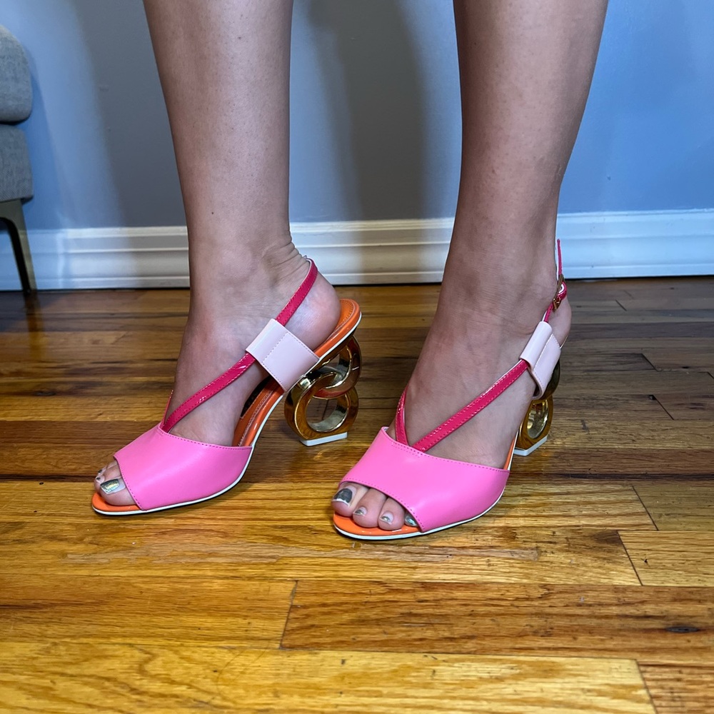 Kat Maconie ColorBlock Heels - Picture 6 of 8